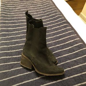 Free People Sock Black Booties